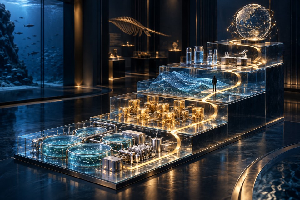 Concept model connecting circular culture units, production intelligence and collaboration across five levels